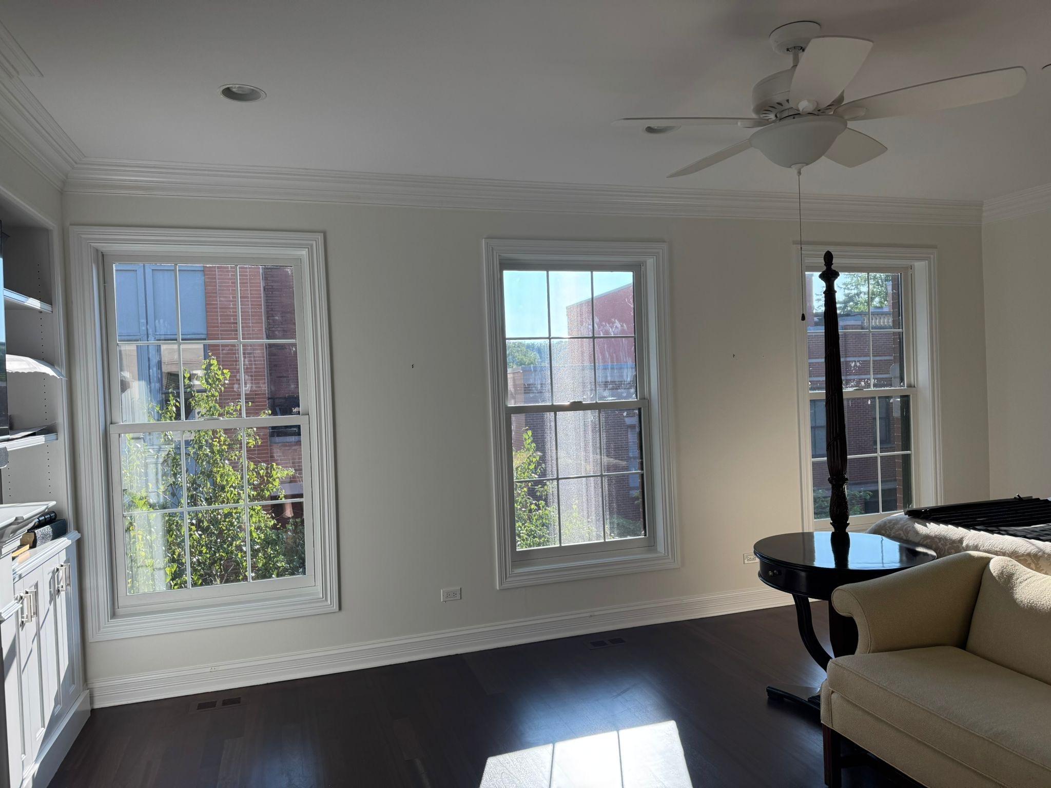 Window installation for a townhome property