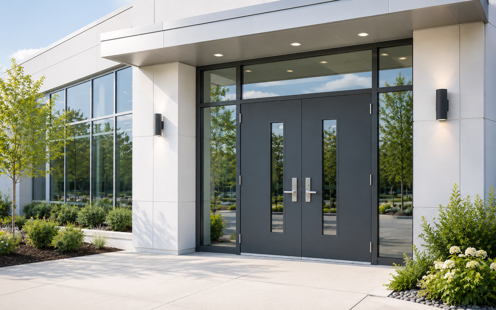 Steel Commercial Doors